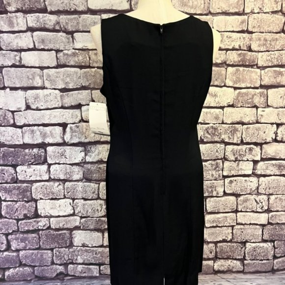 Scarlett NWT Black Sleeveless Dress Size 12 - Picture 6 of 9